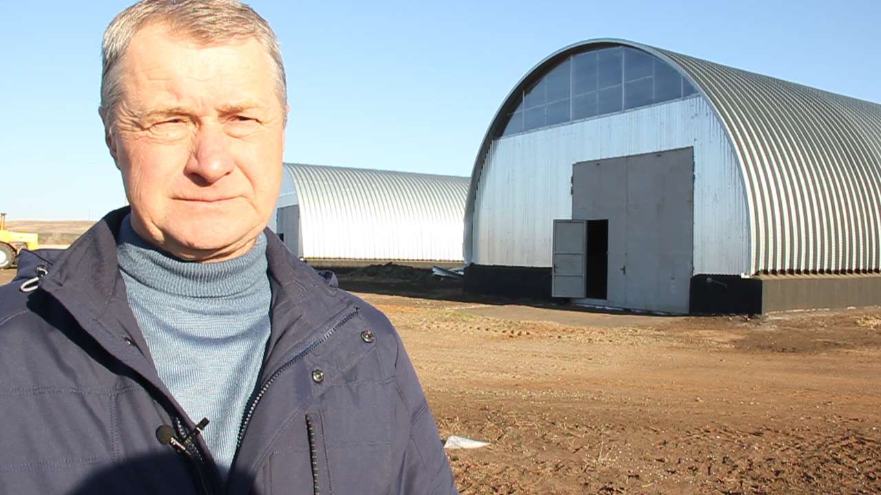 Быстровозводимые бескаркасные ангары