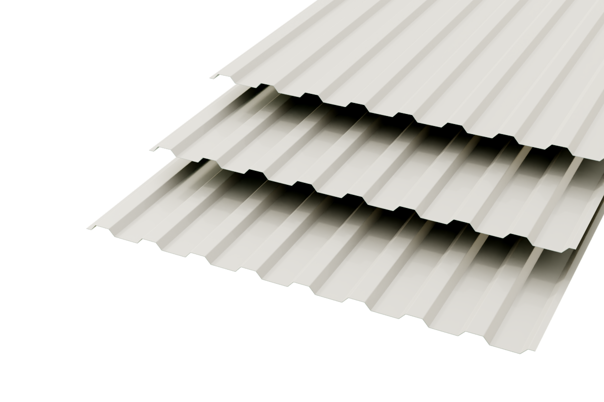 Профлист МП20 Polyester 0,5 RAL 7004 Серый Сторона В