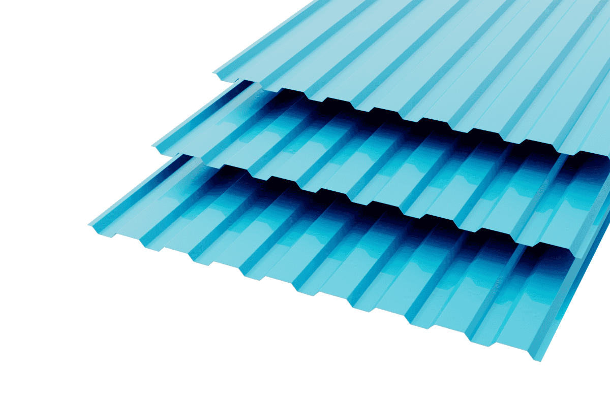 Профлист МП20 Polyester 0,4 RAL 5015 Небесно-голубой