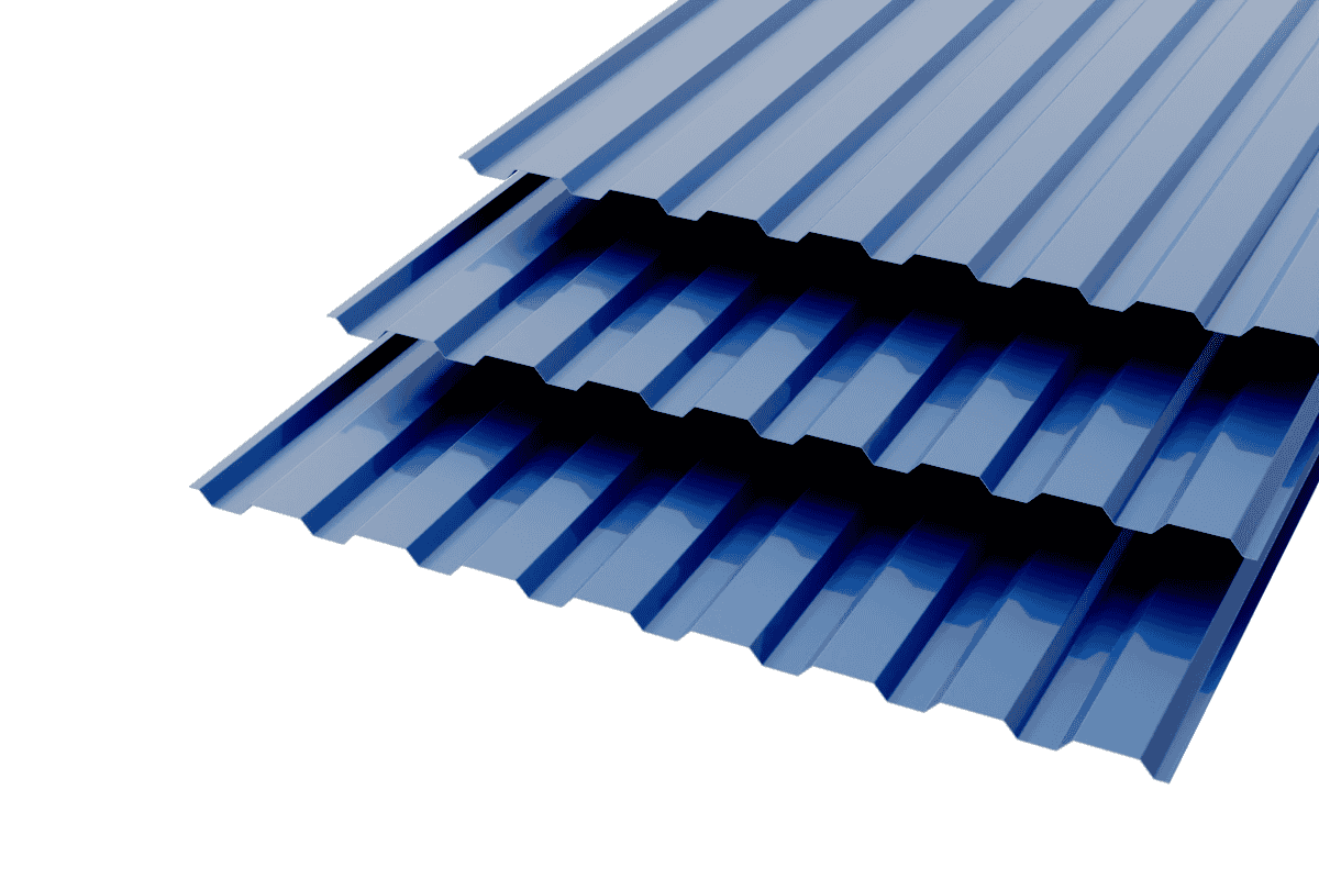Профлист МП20 Polyester 0,7 RAL 5002 Ультрамарин