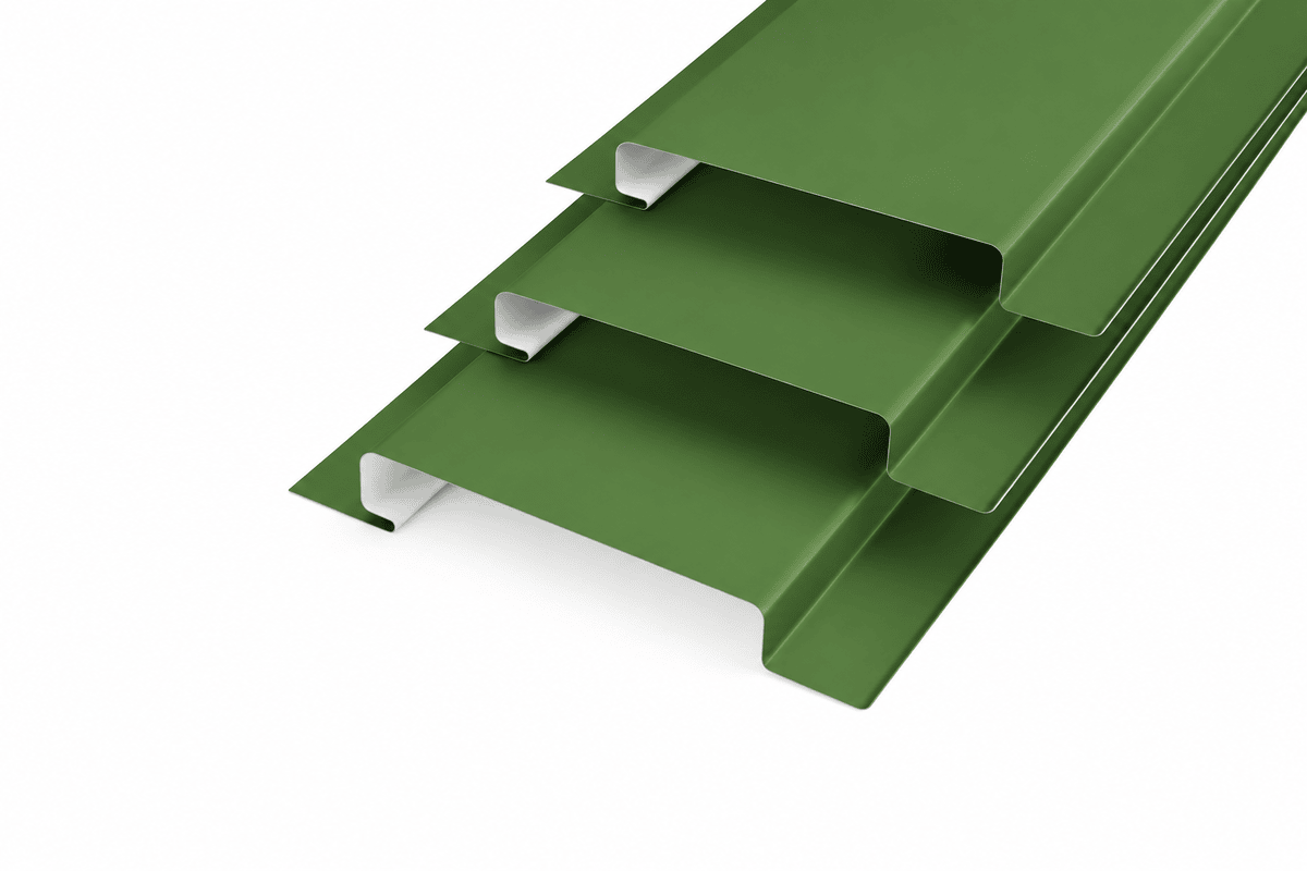 Линеарные панели 0,7 RAL 6002 Зеленый лист