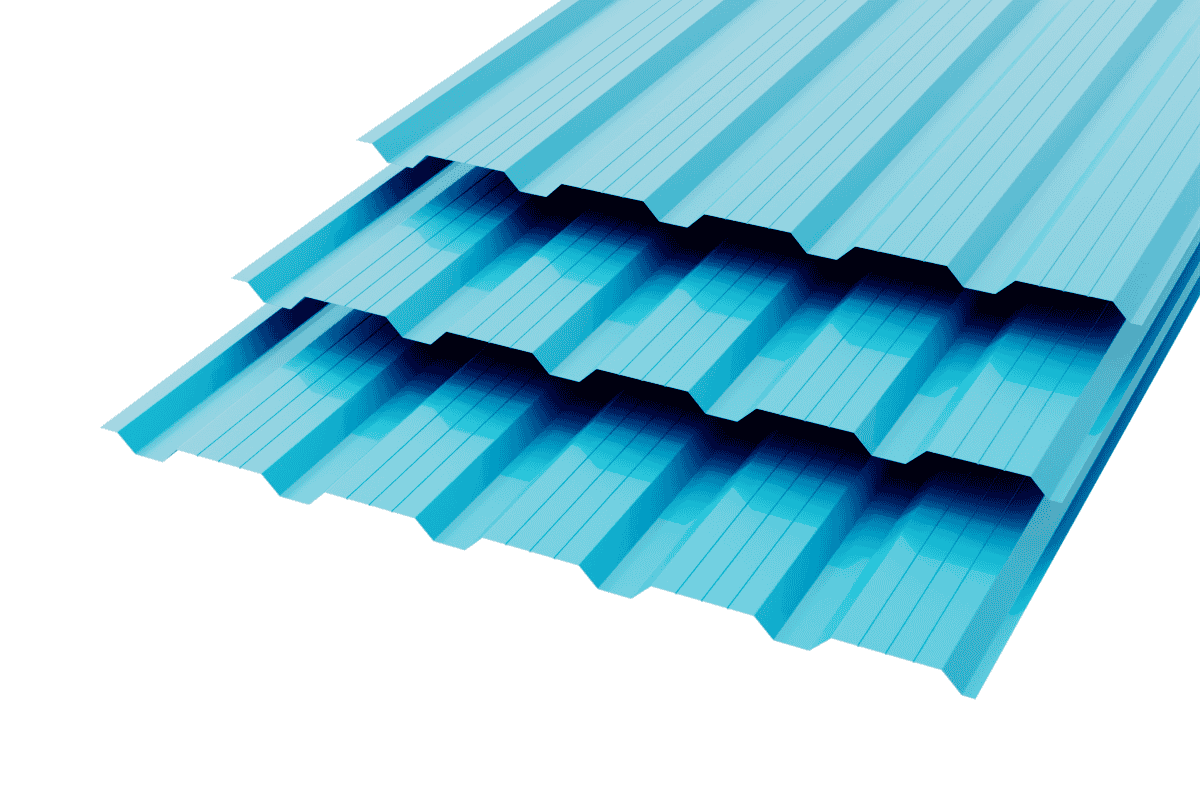 Профлист НС-25 Polyester 0,8 RAL 5015 Небесно-голубой
