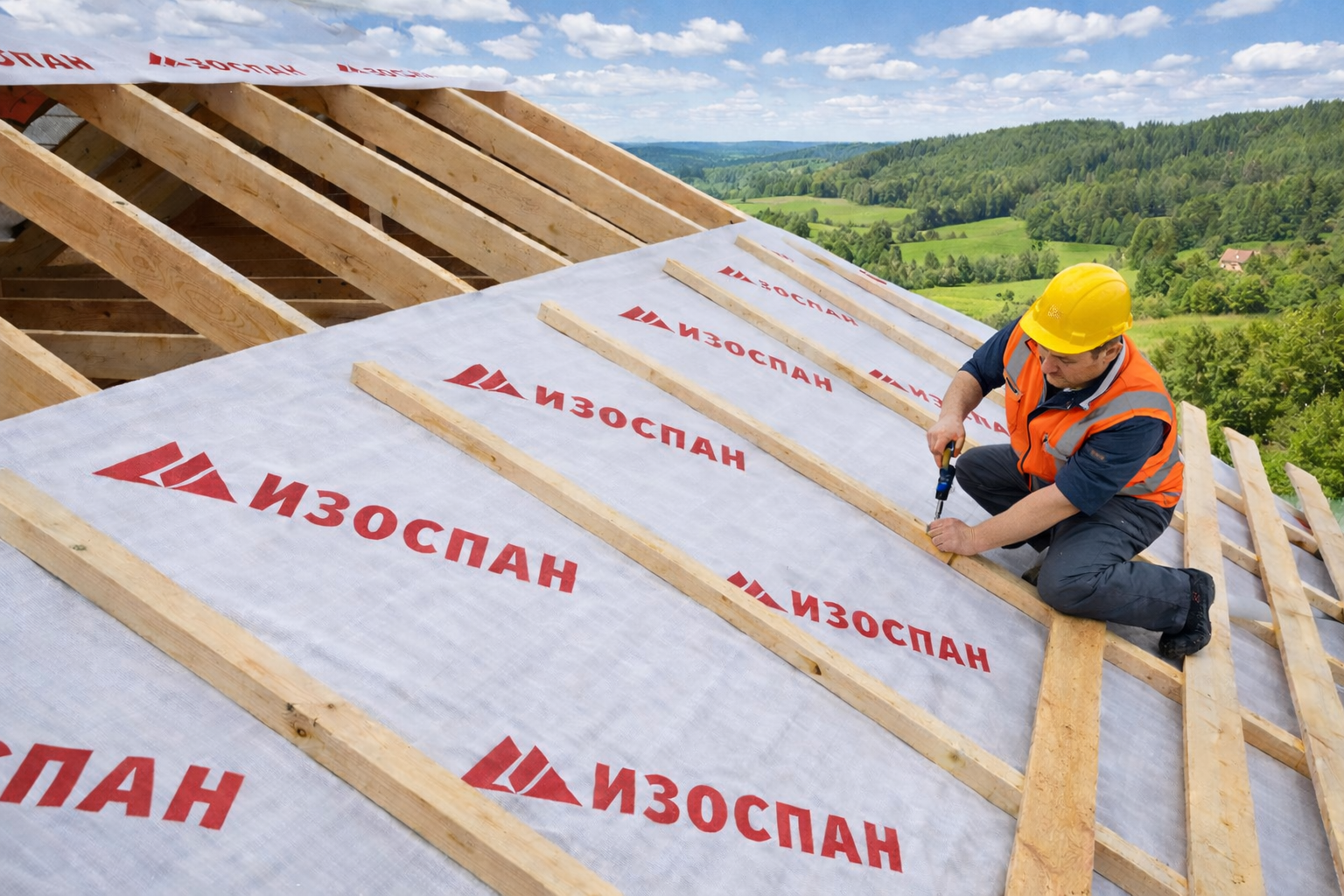 Как правильно класть Изоспан