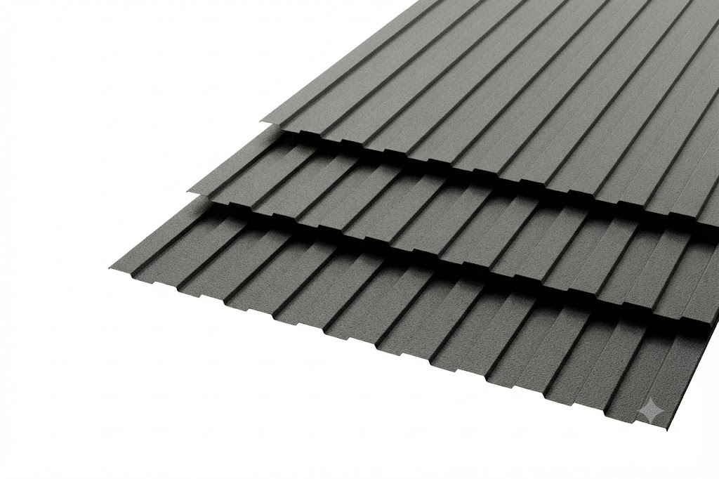 Профлист СС-10 Polyester 0,5 RAL 7024 Графит (Текстурированный)