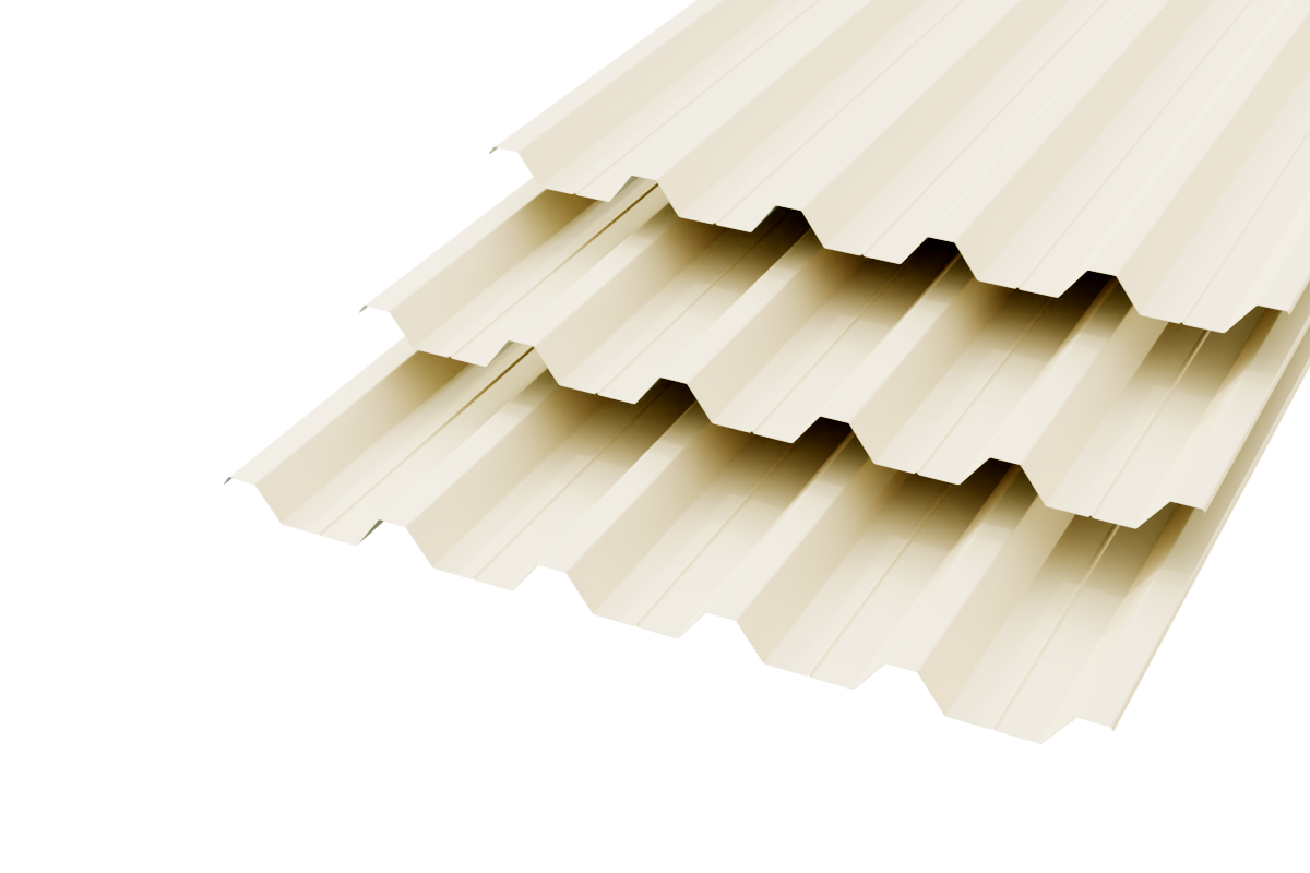 Профлист C-44  Polyester 0,9 RAL 1015 Светлая слоновая кость