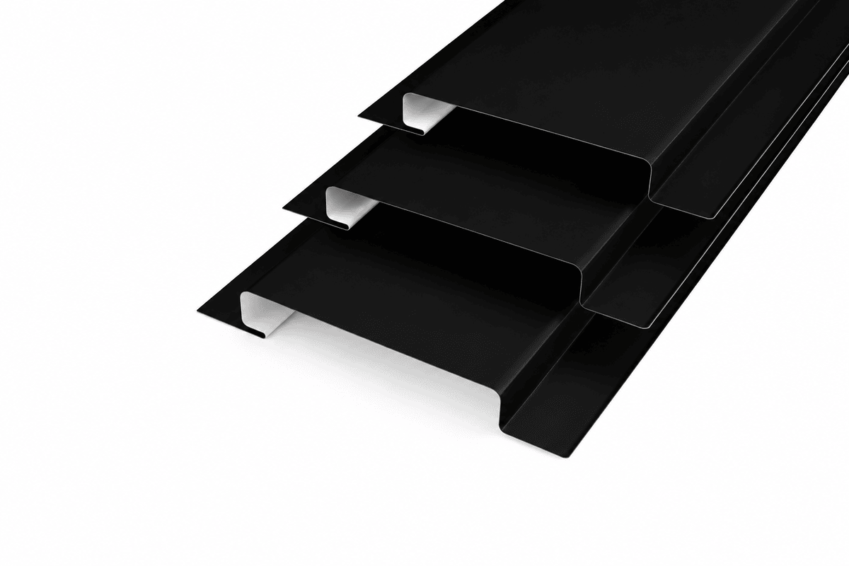Линеарные панели 0,5 RAL 9005 Черный