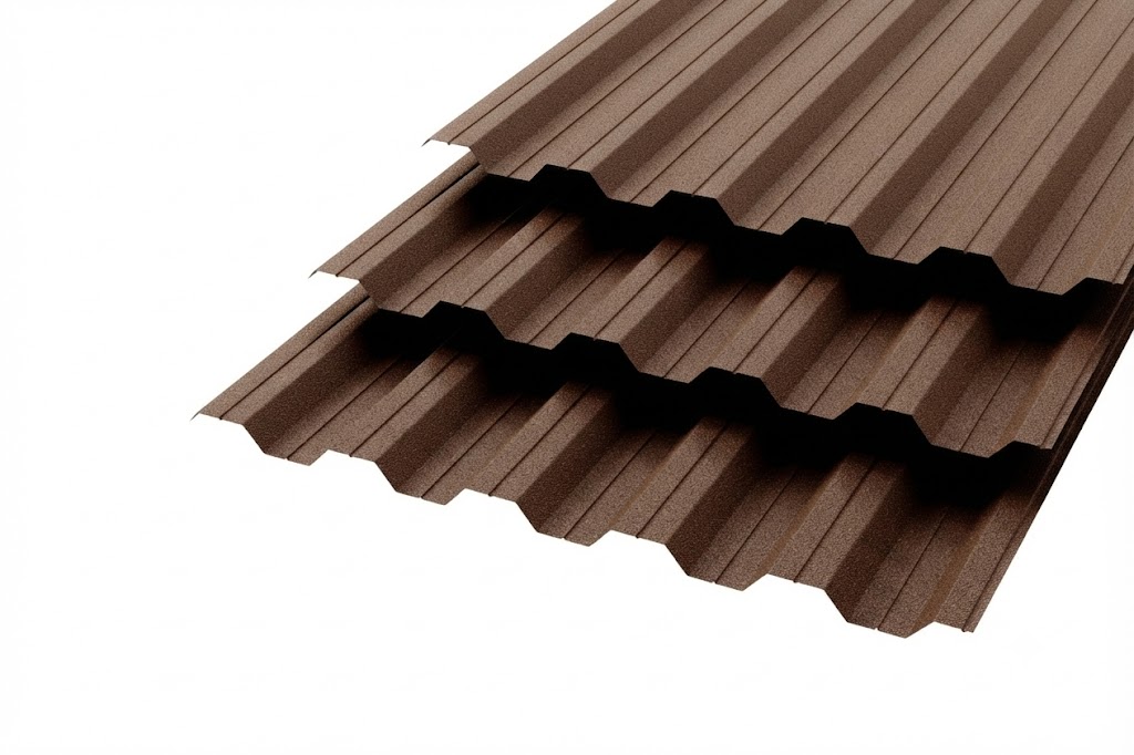 Профлист НС-35  Polyester 0,5 RAL 8017 Шоколад Текстурированный