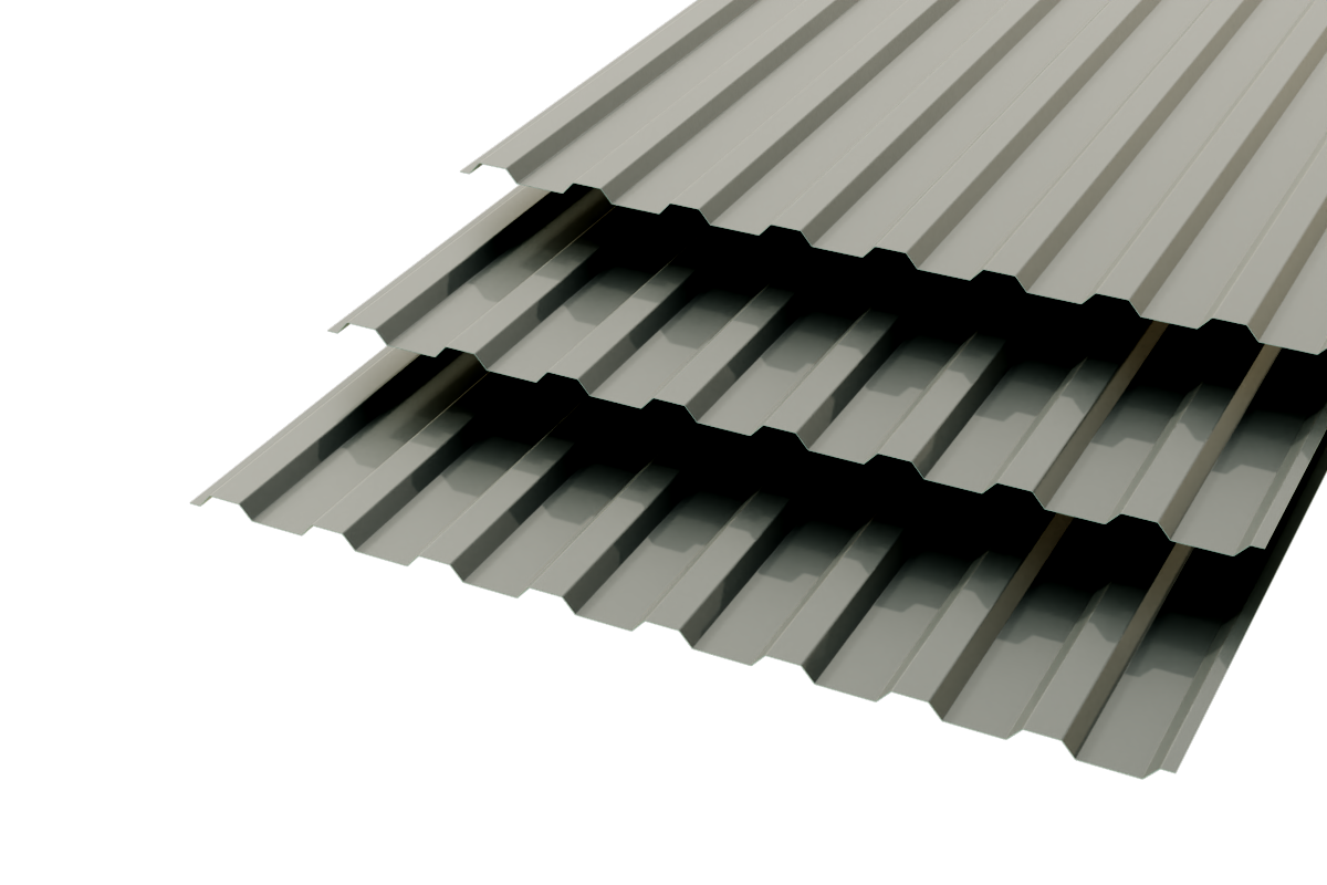 Профлист МП20 Polyester 0,5 RAL 7016 Антрацитово-серый Сторона В