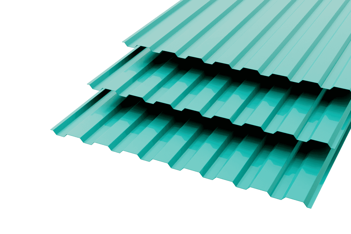 Профлист МП20 Polyester 0,5 RAL 5021 Морская волна