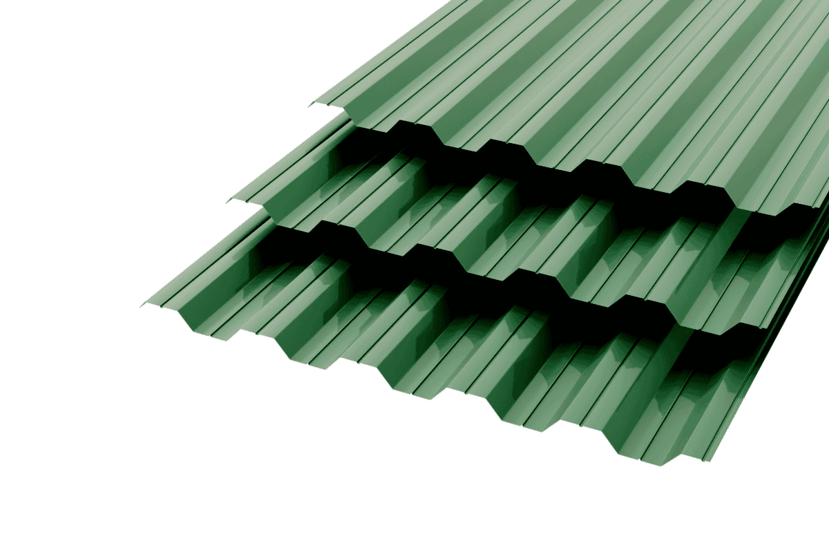 Профлист НС-35  Polyester 0,9 RAL 6005 Зеленый мох