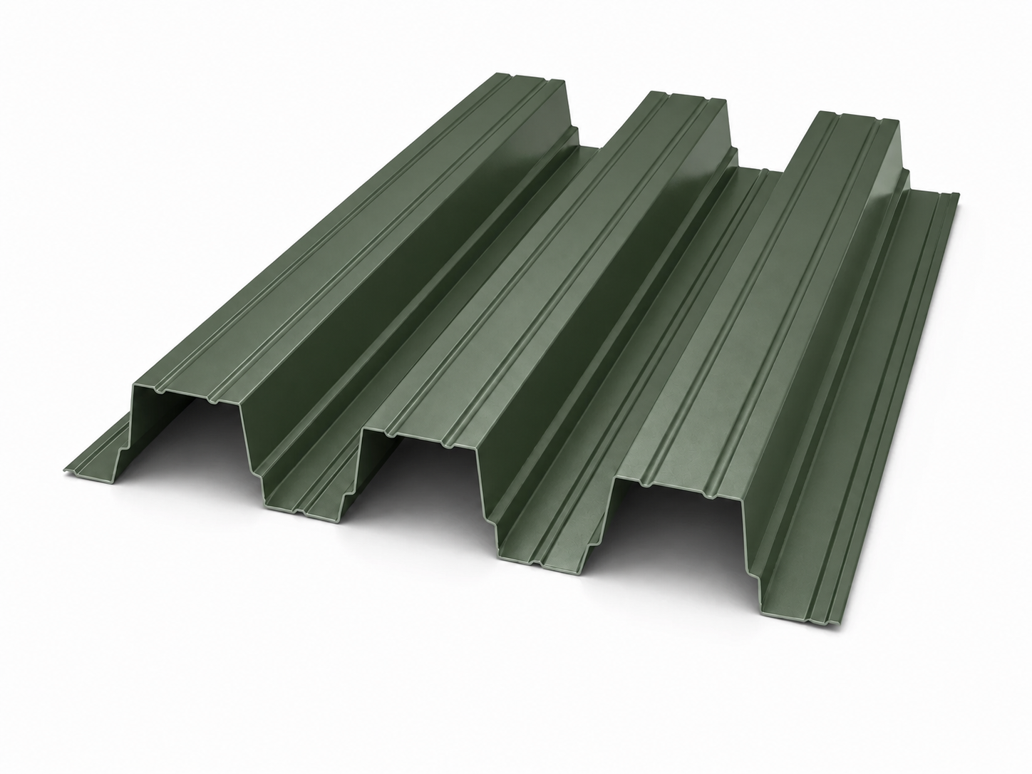 Профлист Н-114 0,9 RAL 6005 Зеленый мох