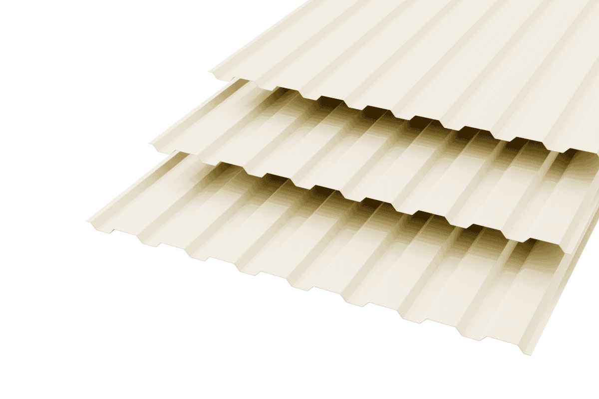 Профлист МП20 Polyester 0,35 RAL 1015 Светлая слоновая кость