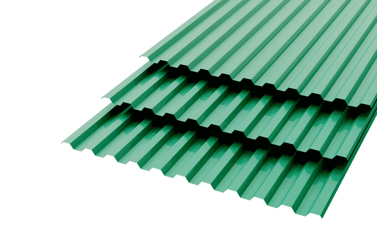 Профлист C-21  Polyester 0,4 RAL 6026 Опал