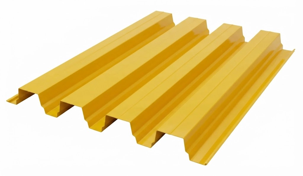 Профлист Н-75 0,7 Ral 1018 Желтый