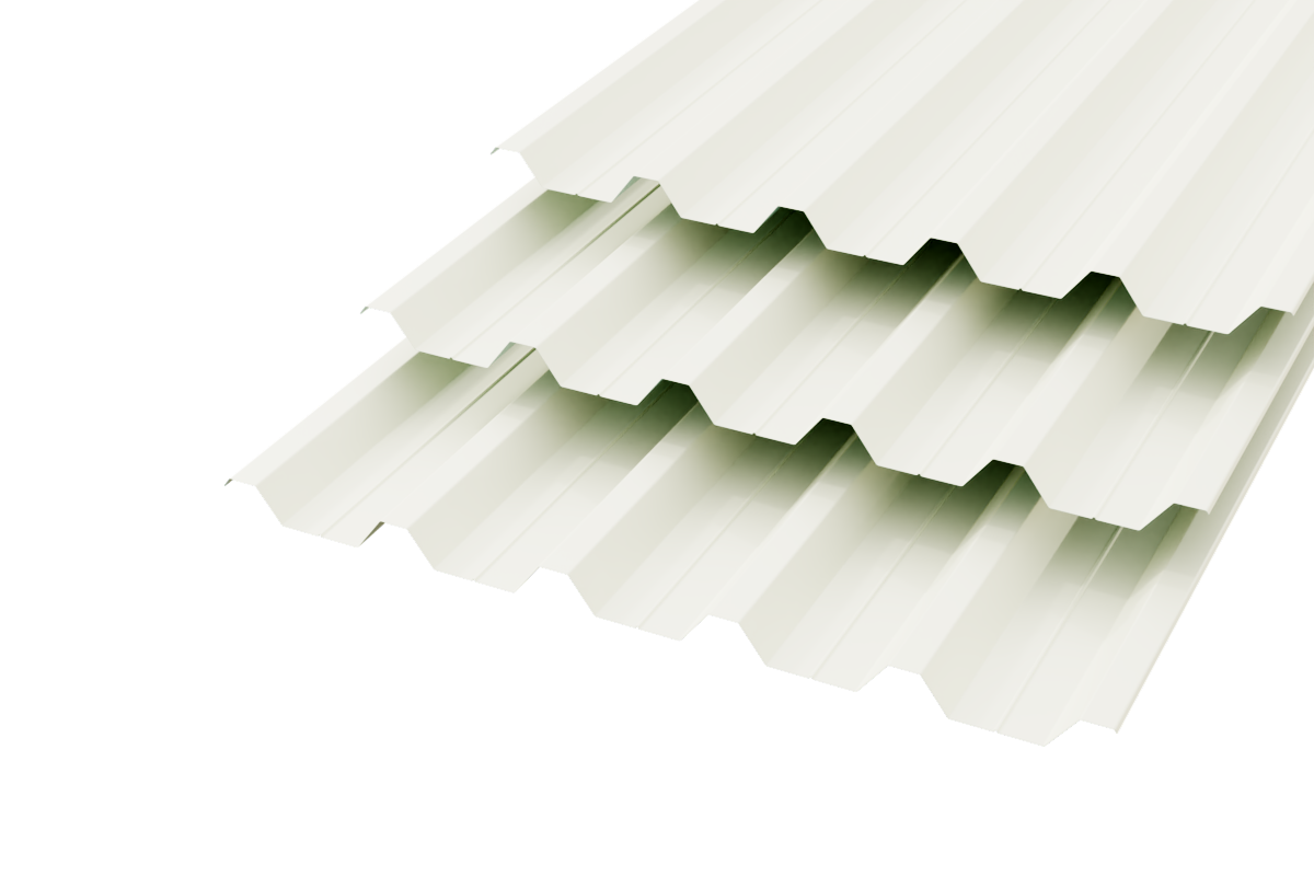 Профлист C-44  Polyester 0,5 RAL 9002 Дымка