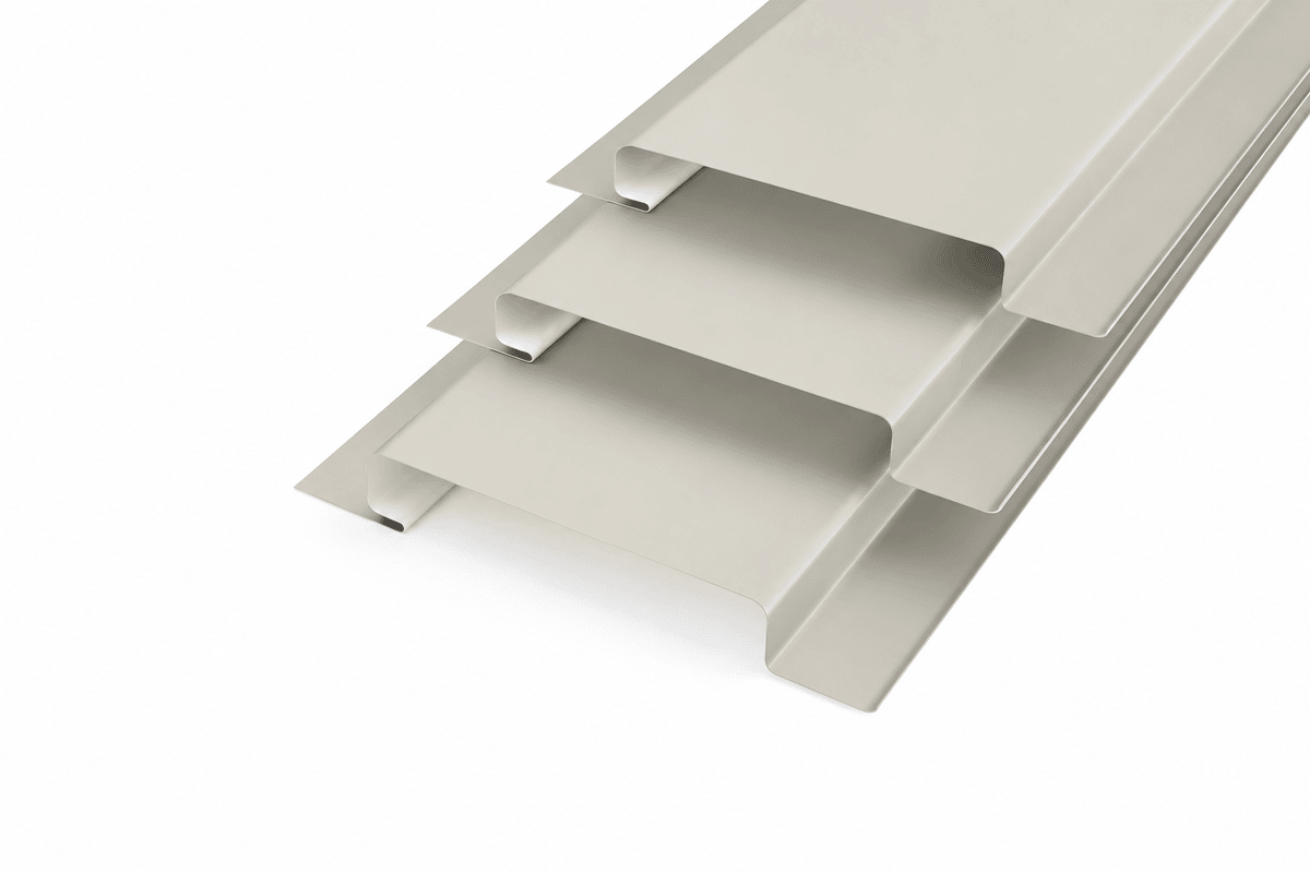 Линеарные панели 0,5 RAL 9002 Дымка
