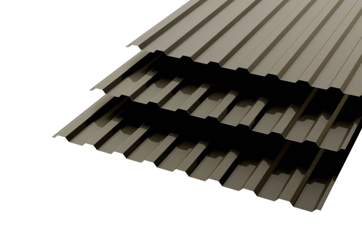 Профлист МП20 Polyester 0,5 RAL 9005 Черный Сторона В