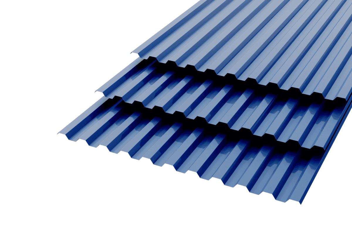 Профлист C-21  Polyester 0,4 RAL 5002 Ультрамарин