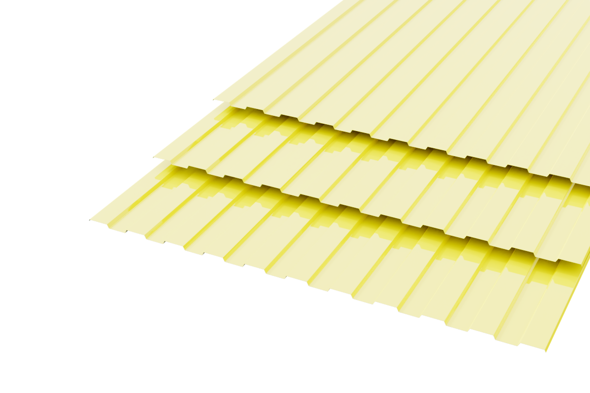 Профлист СС-10 Polyester 0,8 RAL 1014 Слоновая кость