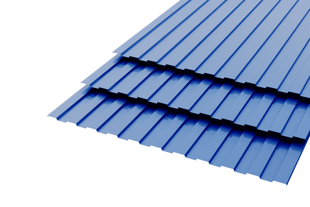 Профлист СС-10  Polyester 0,35 RAL 5002 Ультрамарин