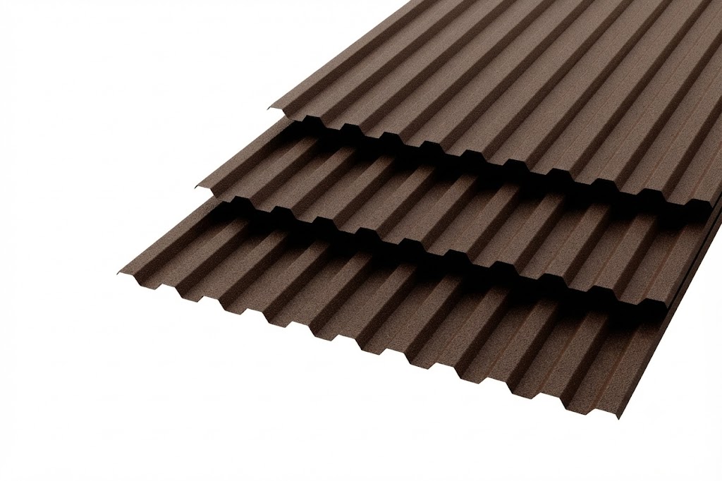Профлист C-21  Polyester 0,5 RAL 8017 Шоколад Текстурированный
