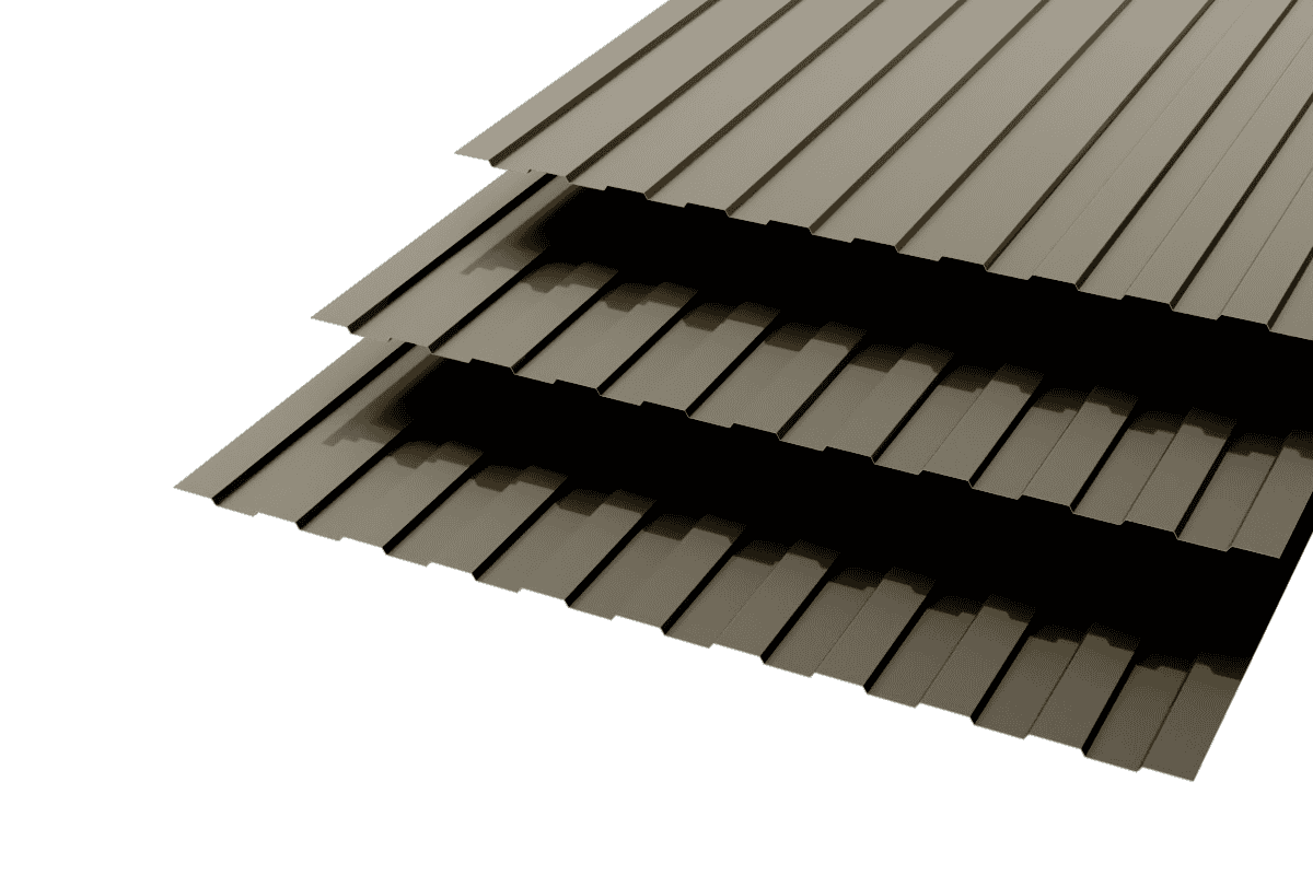Профлист С-8  Polyester 0,5 RAL 9005 Черный 
