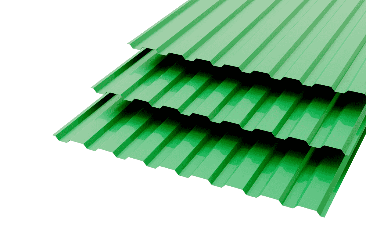 Профлист МП20 Polyester 0,7 RAL 6029 Мята