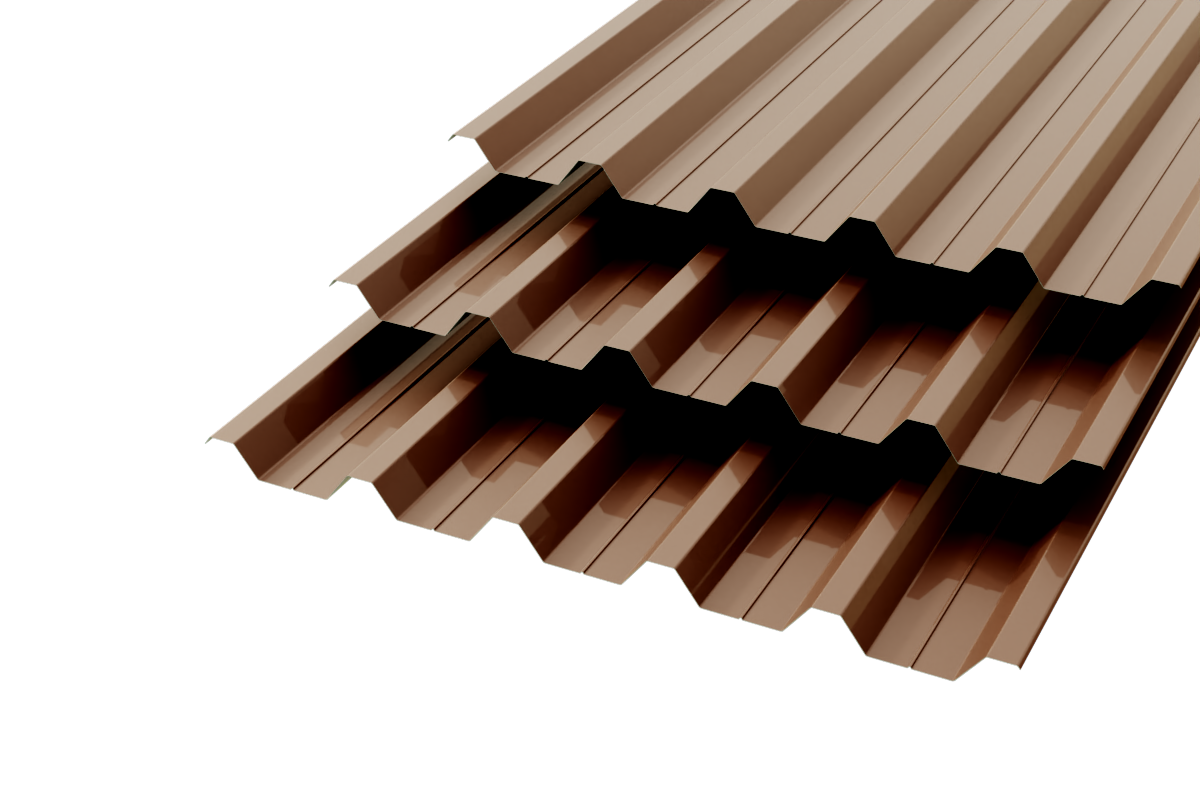 Профлист C-44  Polyester 0,5 RAL 8017 Шоколад
