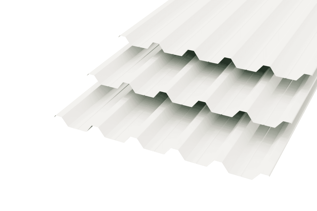 Профлист C-44  Polyester 0,5 RAL 9003 Белый