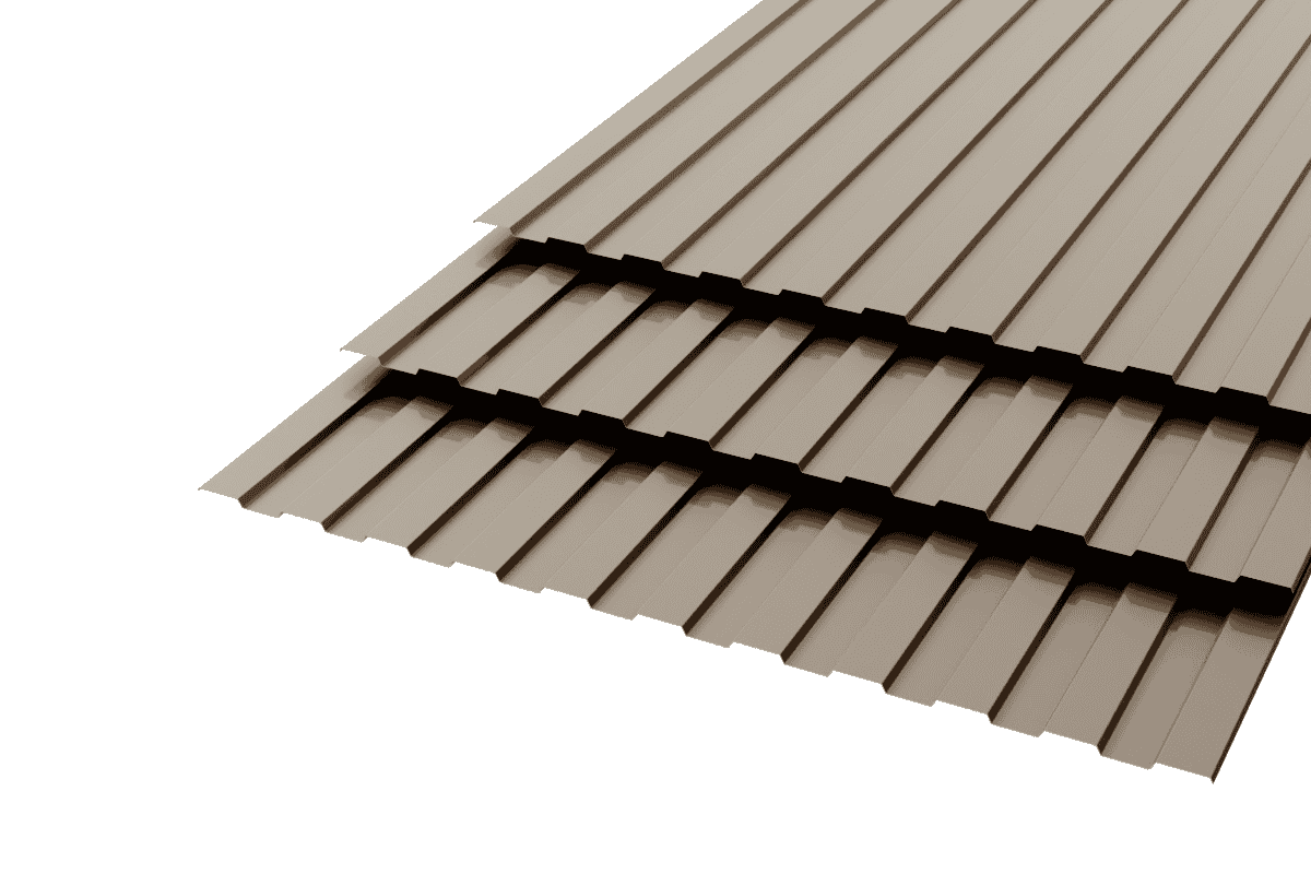 Профлист СС-10 Polyester 0,4 RAL  8019 Темный шоколад