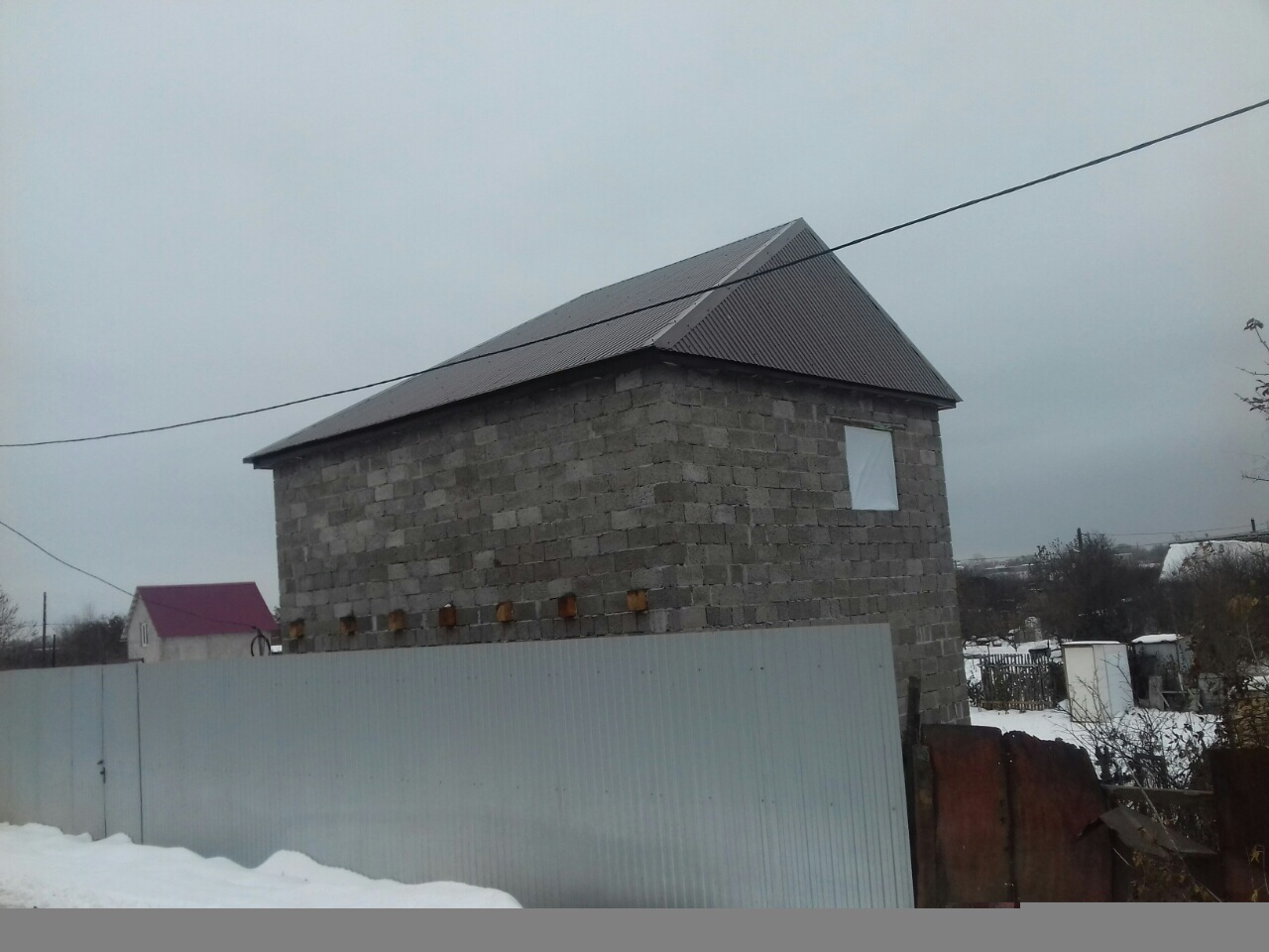 Монтаж кровли