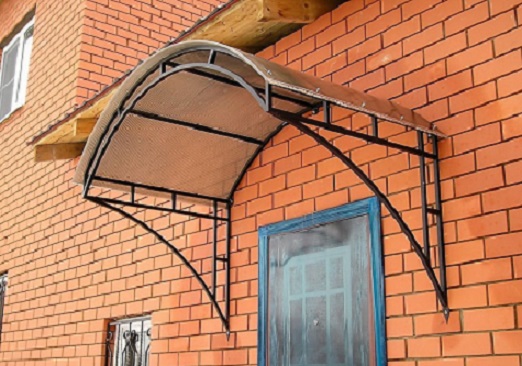 Козырьки из поликарбоната