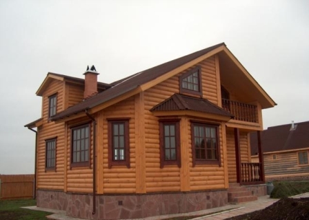 Металлический блок хаус