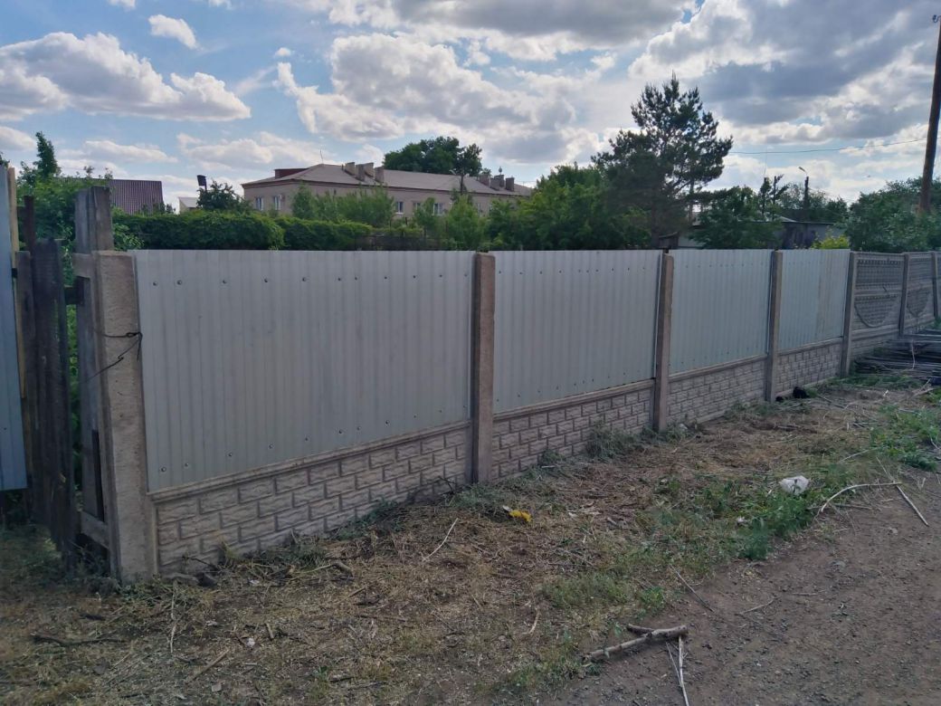 Заборы из профлиста