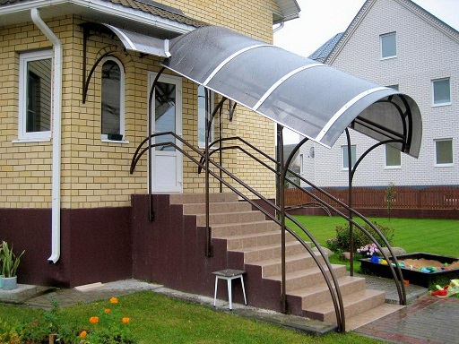 Козырьки из поликарбоната