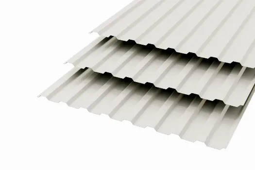 Профлист МП20 Polyester 0,4 RAL 9006 Металлик Сторона В смотреть фото