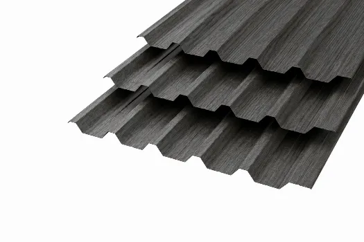 Профлист C-44  Polyester 0,7 RAL 7024 Графитово-серый 3D смотреть фото