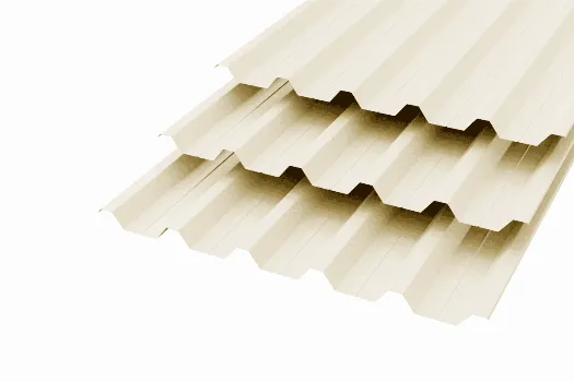Профлист C-44  Polyester 0,8 RAL 1015 Светлая слоновая кость смотреть фото