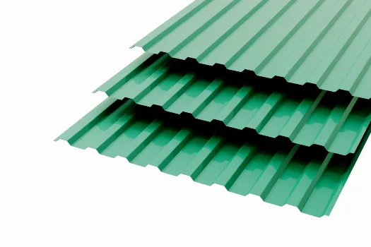 Профлист МП20 Polyester 0,35 RAL 6026 Опал Сторона В смотреть фото