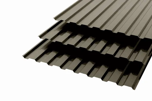 Профлист МП20 Polyester 0,7 RAL 9005 Черный Сторона А смотреть фото