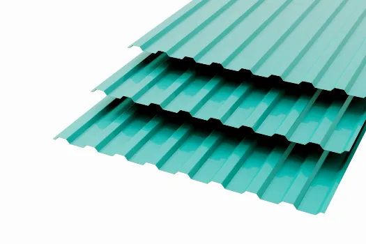Профлист МП20 Polyester 0,5 RAL 5021 Морская волна Сторона В смотреть фото