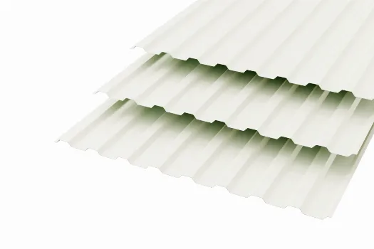 Профлист МП20 Polyester 0,5 RAL 9002 Дымка Сторона В смотреть фото