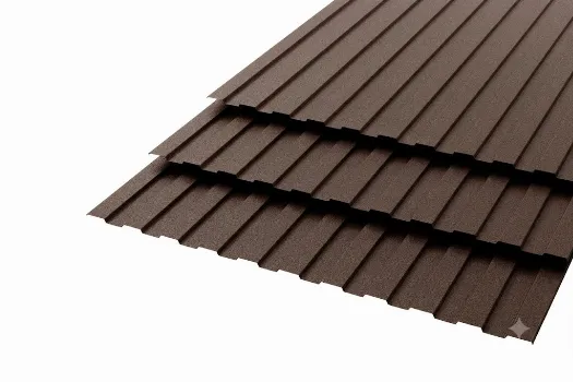 Профлист СС-10 Polyester 0,5 RAL 8017 Шоколад (Текстурированный) смотреть фото