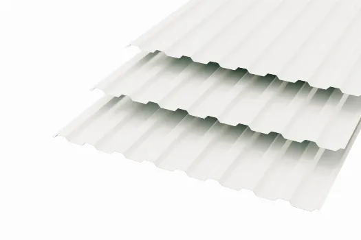 Профлист МП20 Polyester 0,5 RAL 9003 Белый Сторона В смотреть фото