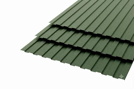 Профлист СС-10 Polyester 0,5 RAL  6005 Зеленый мох (Текстурированный) смотреть фото