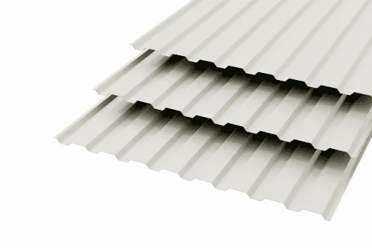 Профлист МП20 Polyester 0,4 RAL 9006 Металлик Сторона А смотреть фото