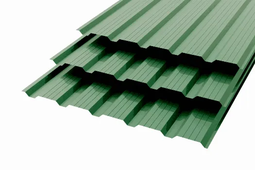 Профлист НС-25 Polyester 0,8 RAL 6005 Зеленый мох смотреть фото