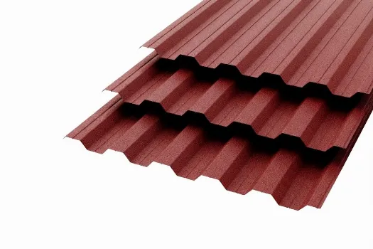 Профлист НС-35  Polyester 0,5 RAL 3005 Красное вино Текстурированный смотреть фото