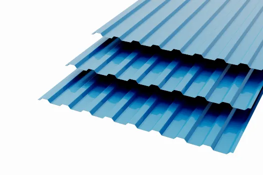 Профлист МП20 Polyester 0,5 RAL 5005 Сигнально-синий Сторона В смотреть фото