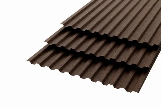 Профлист C-21  Polyester 0,5 RAL 8017 Шоколад Текстурированный смотреть фото